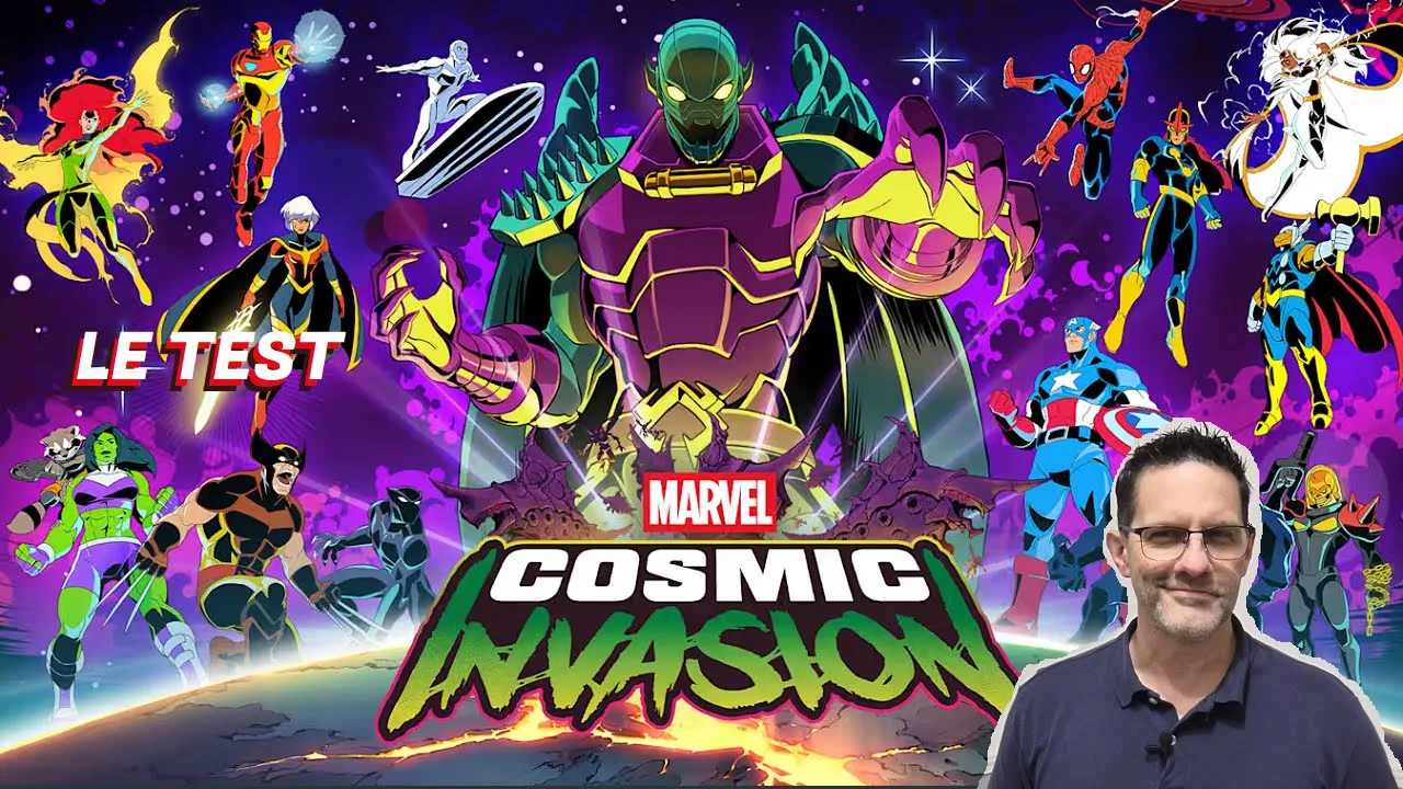 Vido-Test de Marvel Cosmic Invasion par Salon de Gaming de Monsieur Smith