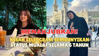 SELEBGRAM MUALAF VIRAL! Sembunyikan Status Mualaf Selama 6 Tahun, Ketahuan Keluarga Saat Pergi Umroh