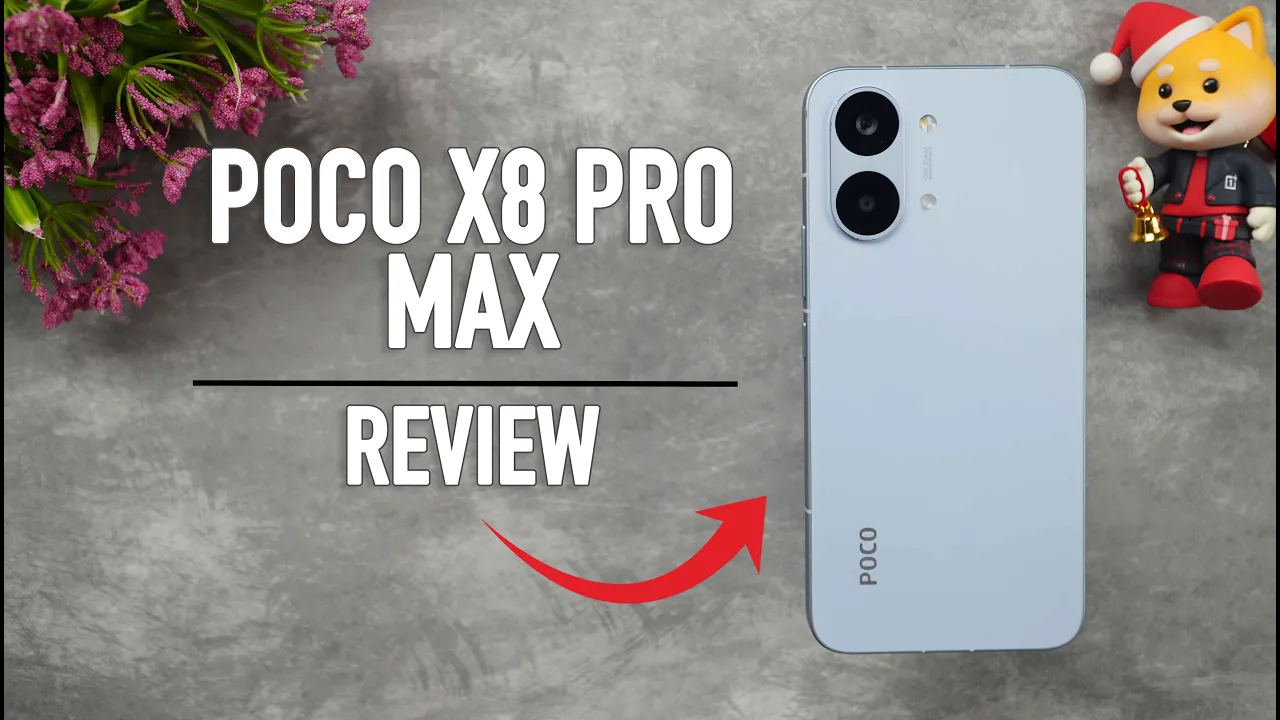 Vid�o-Test de Xiaomi Poco X8 Pro Max par Techniqued