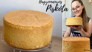 HAGYOMÁNYOS PISKÓTA🎂 - BebePiskóta