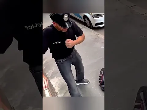 When A Cop Catches The Theif 😮 #shorts
