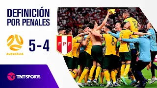 ¡AUSTRALIA al MUNDIAL tras VENCER por PENALES a PERÚ! | Australia 0(5) - 0(4) Perú | PENALES