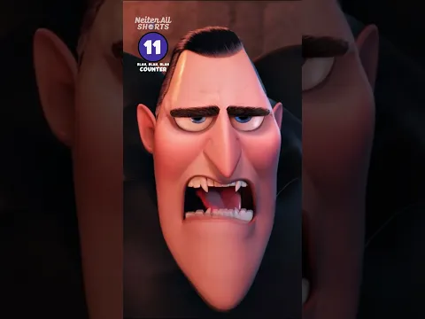 🧛‍♂️🤪 Todas las veces que dijeron "Blah, Blah, Blah" en Hotel Transilvania | #Shorts