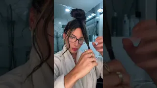 BUN TUTORIAL WITH A WIG #wighairstyle #wigfix #wiginstall #wighelp #messybun #buntutorial