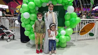 ليندا وعبود بالملاهي في اليوم الوطني -661 -