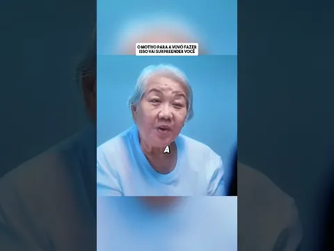 ela tinha um motivo pra fazer isso.