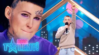 14-letni raper Bartek wzruszył Chylińską do łez!🥺 | Mam Talent!