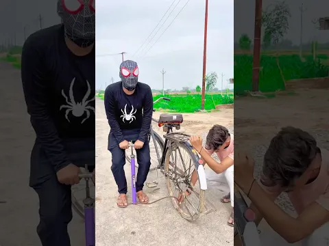 Desi Spiderman: Mission Impossible 🕷️ 🤣 ￼#trending #comedy #entertainment #funny