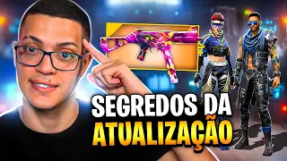 LIVE TÁ ON! - O QUE NINGUÉM VIU SOBRE A ATUALIZAÇÃO DO FREE FIRE!