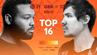 King Inertia 🇺🇸 vs Helium 🇷🇺 | GRAND BEATBOX BATTLE 2021: WORLD LEAGUE | Round of Sixteen (1/8)