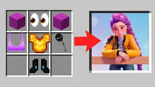 ITALIAN BRAINROT : Craft RUMI KPop Demon Hunters and Trippa Tralala Lirili Sahur in Minecraft?