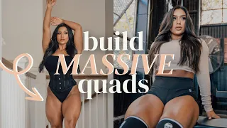 Exercises To Build BIG Quads | IFBB Wellness Pro Leg Workout