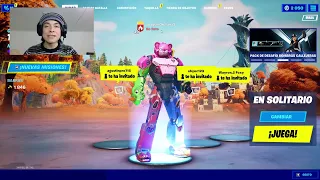 Jugando Fortnite solito! (REGALANDO SKINS Y PASES DE BATALLA)