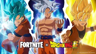 Fortnite x Dragon Ball est arrivée avec Son Goku !!
