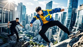 Parkour Championship! This Is The Strength Of The Champion! Too Strong!#parkour #exciting #extreme