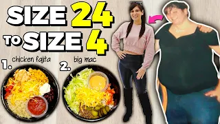 I ate these 2 EXACT 10 Minute Meals Everyday to go from a Size 24 to a Size 4