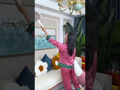 See how I'll provoke him😂😍#homecleaning  #cleaning #smarthome #gadgets #products #home #usa #uk