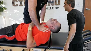 SEVERE HYPERKYPHOSIS *Painful Chiropractic Crack* OPERATION STAND TALL