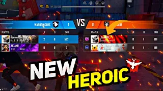 FIRST TIME REACHING HEROIC IN THE LONE WOLF RANKED MATCH || NECK TO MATCH WITH GYAN SR !! 😋