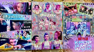 ASMR K‑pop Demon Hunters Pt.3✨ | Scrapbooking Compilation | Journal With Me📓💖