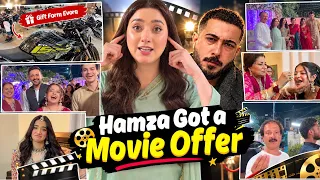 Hamza Got A Movie Offer 🎬 || Gifts From Evora💍🪎