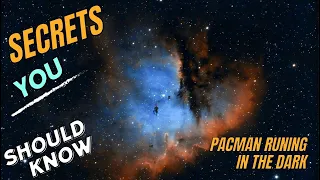 Pacman Nebula Runing In The Dark  سديم باك مان يركض في الظلام