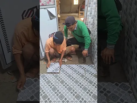 teaching beginners how to install ceramics.