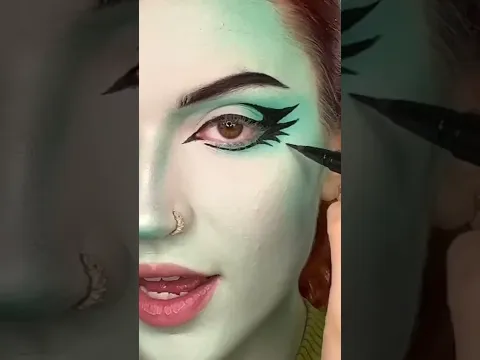 Scarah screams💚 #monsterhigh #makeup