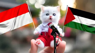 Atuna Tufuli, Kucing imut Nyanyi Lagu Palestina🇵🇸🇵🇸 part 2