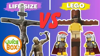 Stations of the Cross Reflection Prayers + Lego Build