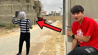 SCARY MIME FOUND ME 😱TRAPPED IN HOUSE