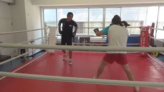竹原と総合でガチスパー！！