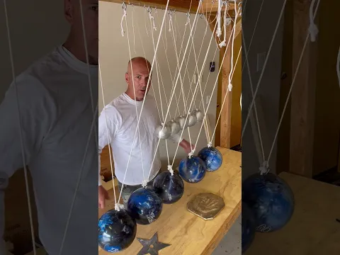 Multiple opportunities on Newton’s Cradle #physics #science
