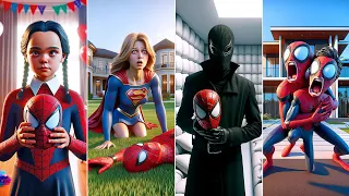 Quién se esconde detrás de la máscara de Spiderman? 💀😱