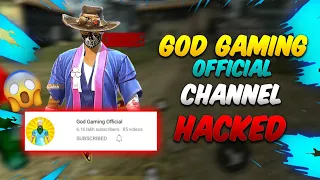 God Gaming Official Channel Hacked or Not Full Reality |  God Gaming channel ki sachai