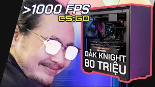 Cấu Hình PC Core i7 12700K 80 Triệu “KỴ SĨ BÓNG ĐÊM” Phiên Bản CỰC PHẨM - Chiến CS:GO Tới 1000 FPS