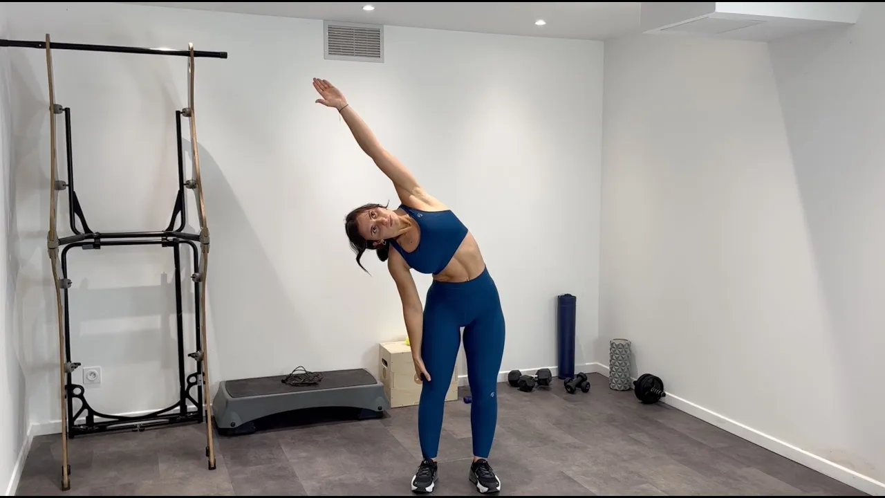 Image Étirement debout des abdominaux