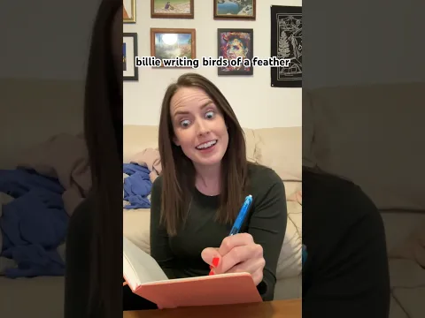 Billie Eilish writing birds of a feather