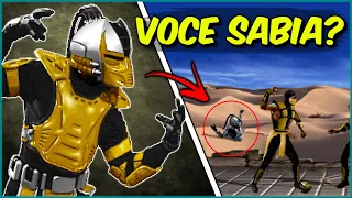 10 FATOS SECRETOS escondidos nos CENÁRIOS dos MORTAL KOMBAT CLÁSSICOS!