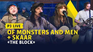 P3 Live: Of Monsters And Men + Skaar - «The Block»