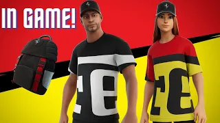 Fortnite Ferrari Bundle Review / Modena Icon and Maranello Racer Ferrari Skins In Game Gameplay!