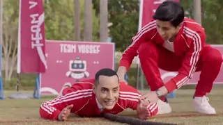 هتموت من الضحك مع عمرو وهبه لما متين جاب وشه علي الارض في لعبة شد الحبل😁😅شوفوا زومبا هتعمل ايه😉