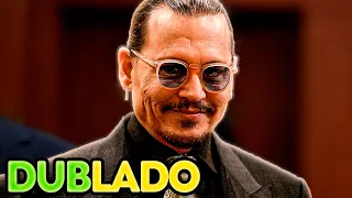 Melhores Momentos JOHNNY DEPP no Tribunal | DUBLADO