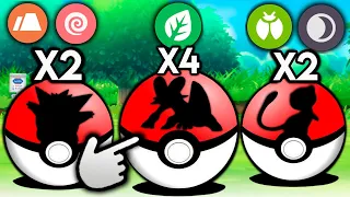 Eligiendo POKÉMON INICIALES POR SUS DEBILIDADES con @Xamork @Rayi19yt @zenpokefan