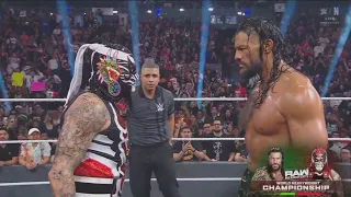 Roman Reigns Vs Penta Campeonato Mundial Pesado - WWE Raw 14/09/2026 (En Español)