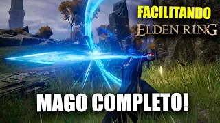 ELDEN RING -  MAGO COMPLETO - CAJADO METEORITO LENDÁRIO, ARCO MÁGICO E JUVENILE SCHOLAR SET MUITO OP