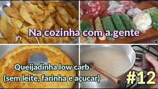 Na cozinha com a gente/queijadinha low carb (sem farinha,leite e açucar) - VEDA#12