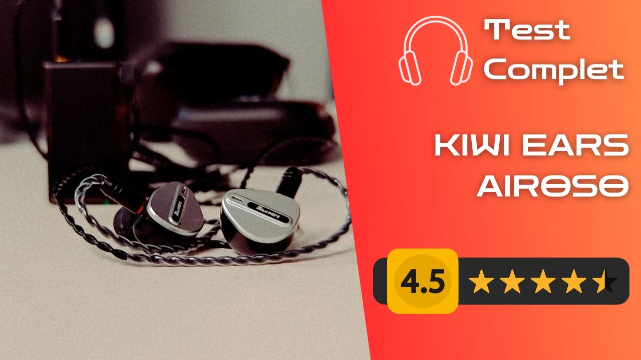 Vido-Test de Kiwi Ears Airoso par Technod