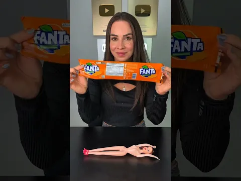 Bungkus Fanta Jadi Baju Barbie‼️#fyp #trending #shortsfeed #viralvideo #shortvideo