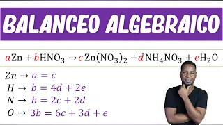 Cómo BALANCEAR ECUACIONES QUÍMICAS por el MÉTODO ALGEBRAICO